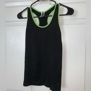 Skinny racer back tank top